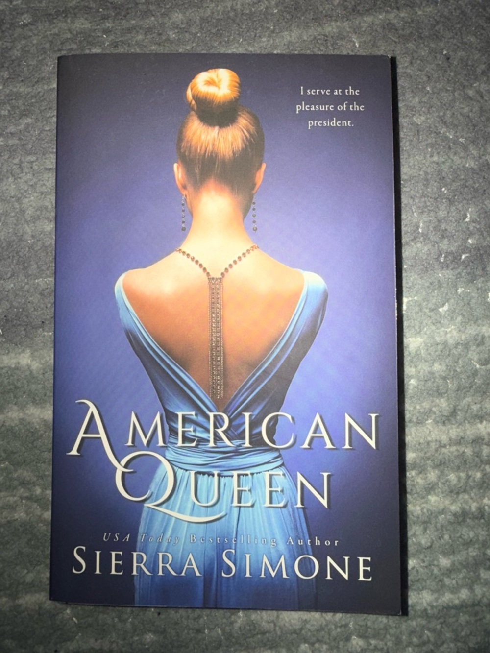 American Queen by Sierra Simone - Blue Cover Paperback